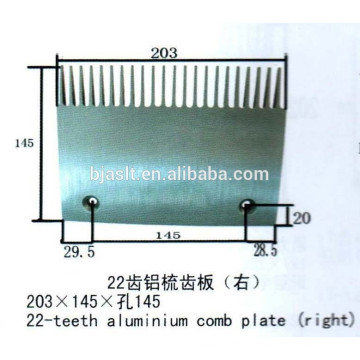 escalatorcomb plate/escalator spare parts